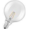 OSRAM Lampada LED Star Globe G125 25 Filament, 2700 K bianco caldo, 1,8 W, E27,