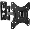 Staffa Supporto TV a Muro Universale Girevole 180 GRADI 14"-42" Fino a 35kg