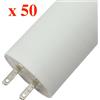 x50 Condensatore ICAR Ecofill MLR 25 PRB 14uF 5% 450V Avviamento Marcia Motore
