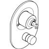 hansgrohe Set di conversione da cartuccia a sfera a cartuccia M3 per miscelatore da incasso per vasca (80 mm), maniglia abbinata richiesta separatamente, cromo, 96385000