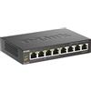 D-LINK DGS-1008P/E 8-PORT LAYER2 POE+ GIGABIT SWITCH MOD. DGS-1008P/E EAN 079006