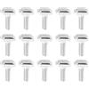 Bullone a fessura T 50pcs M8X25 Bullone a testa a martello T Traccia bullone