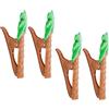 4 Pcs Clip Per Sedia Da Spiaggia Pinze Asciugamani Porta Telo Mare Sedie