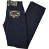 Wampum Pantaloni uomo Wampum estivi elasticizzati jeans cotone a gamba dritta vita alta