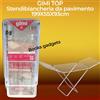 Gimi Stendibiancheria da Pavimento GIMI TOP 199x55x93cm Acciaio Verniciato Stendino