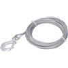 CHICIRIS Cavo in acciaio inox per verricello, cassaforte 4 mm x 12 m, cavo per