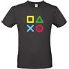 QDMshirt T-SHIRT unisex DIVERTENTE gamer nerd play controller playstation (k2)