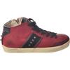 Leather Crown Uomo Scarpa sneakers Rosso Taglia 40-42