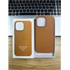 Leather Custodia in pelle originale con MagSafe per iPhone 16 Pro Max Case15Pro 14 13 12