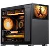 JONSBO Custodia Jonsbo D31 Screen mATX vetro temperato - nero (D31 STD BLACK SC)