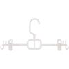 MSV 270 Gruccia con Clip, plastica Bianca, 35 x 20 x 8 cm