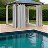 Desideri di Casa Tende per gazebo esterno 160x260 cm in Tela - Tende da sole a caduta per