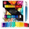 Crafts 4 All® Crafts 4 ALL Pittura Acrilica - Colori Acrilici 24x12ml Atossici Set di
