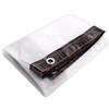 KHBNHJ Telone trasparente impermeabile 2 x 1,5 m, telo trasparente (i3Q)