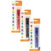 Scatto 598-03 2 Penne Gel Cancellabili, 0.7 mm Punta