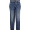 Roy Roger's - Jeans denim scuro Carlin New Elias tasca a filo slim fit per uomo