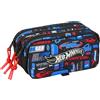safta HOT WHEELS - Astuccio triplo grande, astuccio per bambini, ide Fcyu