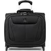 Travelpro Maxlite 5 - Valigia trolley da 40,6 cm, Nero, 40,7 cm (16), Maxlite 5 Softside - Borsa a tracolla leggera da posizionare sotto il sedile