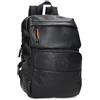 Pepe Jeans Zaini Pepe Jeans Egham poliestere e dettagli in ecopelle, nero