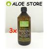 BIO ESSENZE 3x OLIO MANDORLE DOLCI 500ml PURISSIMO PRESSATO A FREDDO - ALIMENTARE e ESTERNO
