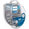 Philips WhiteVision ultra Bulbi di auto alogene H1 12258WVUSM 12 V 55W Philips