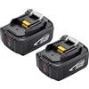 CYDZ 18V 5Ah, batteria di ricambio per Makita BL1850B BL1840 BL1840B BL1850
