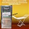 Ipae-Progarden Stendibiancheria da Pavimento ALICANTE 198x58x108 in Polipropilene Stendino