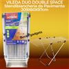 Vileda Stendibiancheria da Pavimento VILEDA DUO DOUBLE SPACE 209x60x97 cm Stendino