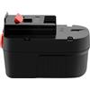 Tectank 12V 4.8Ah Batteria per Black & Decker 12V Akku A12 HPB12 A12E