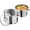 Bialetti Aeternum Pentola cuocipasta con cestello Bialetti Pastarella + coperchio Ø 22cm