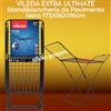 Vileda Stendibiancheria da Pavimento VILEDA EXTRA ULTIMATE 173x56x116cm Nero Stendino