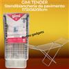 Gimi Stendibiancheria da Pavimento GIMI TENDER 173x56x91cm Acciaio Bianco Stendino