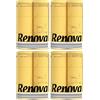 Renova Carta Igienica, 6 rotoli, Giallo (Confezione da 4)
