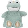 Plic Borsa dell'acqua calda 2 in 1, peluche a forma di rana morbida per neonati e bambini, azione calda e fredda, borsa dell'acqua calda per microonde, perline di silicone, adatto a tutte le età, PLIC