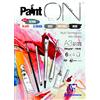 Clairefontaine 975411C Blocco collato PaintON multi-tecnica - 24 fogli carta da disegno multi-tecnica - Assortiti 6 Colori x 4 fogli - A3 29,7x42 cm 250g