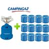CAMPINGAZ FORNELLO FORNELLINO GAS CAMPING STOVE 206 S 1230 W CAMPINGAZ + 12 CARTUCCE C206
