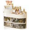 Keyacht Porta Trucchi Organizer per Trucco con Cassetti Organizzatore di Trucco
