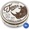 Tenax 6x Bundle Tenax Cera per Capelli Argilla Ml 125