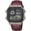 CASIO Collection AE-1200WHL-5A Orologio Multifunzione Bracciale Pelle