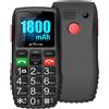 artfone C1Telefono Cellulare per Anziani con Tasti Grandi, GSM Senior