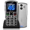 artfone A400 4G Telefono Cellulare per Anziani con Tasti