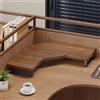 Rialzo Monitor Legno Ergonomico Base Computer Rialzata Resistente per Studio