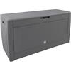 ® Baule Da Giardino 310L Box Portacuscini 119X48X60Cm 4 Rotelle Multibox 3 Manig