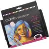 Mundel Copic Sketch 21075424 - Set da 24 Pennarelli, Multicolore