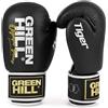 GREEN HILL GUANTI BOXE TIGER GUANTONI ANTISHOCK PUGILATO PELLE