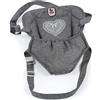 Bayer Chic 2000-Tracolla, Accessori per Bambole, Colore Grigio, 782- OutY