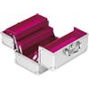 Acme United Europe Clauss - Valigetta portatrucco / portagioie, Argento, 23 x 15 x 15 cm