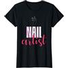 Unghie Design Moderno Nail Art Femminile Maglietta