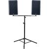 SHARD-LAB STATIVO CASSA ACUSTICA DOPPIO DUAL TREPPIEDE SUPPORTO CAVALLETTO PROFESSIONALE