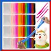Set 48 Pezzi Plastilina Pasta Modellabile da Modellare con 12 Colori per Bambini